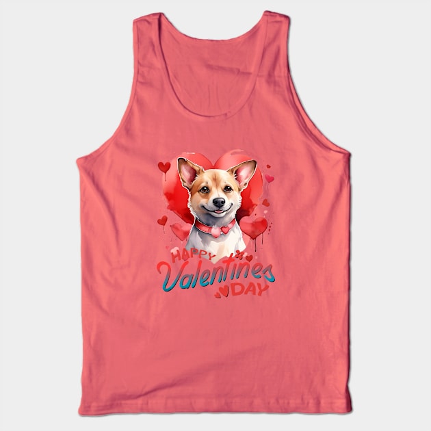 cute dog sayings for valentine's day Tank Top by HaMa-Cr0w